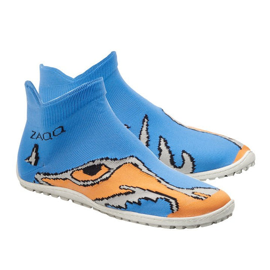 SOQQ Eye Orange Blue - ZAQQ Barfußschuhe