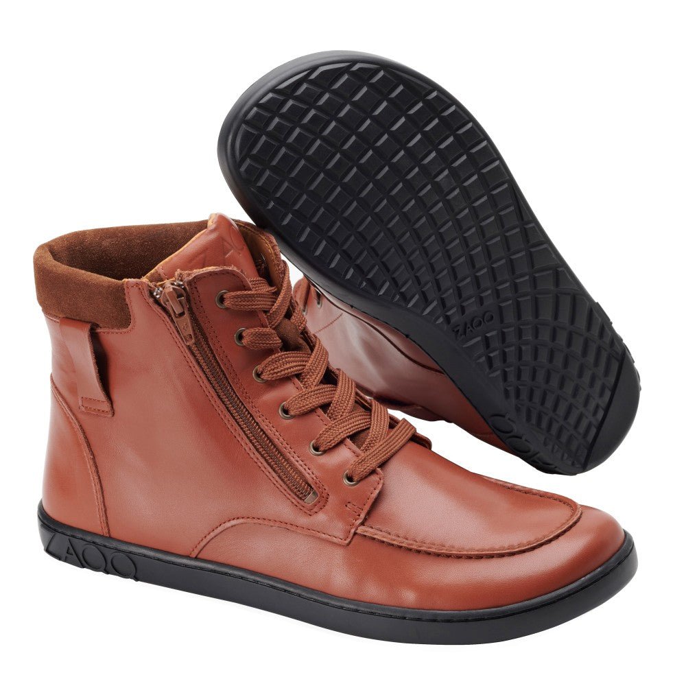 ROQA Cognac - ZAQQ Barfußschuhe