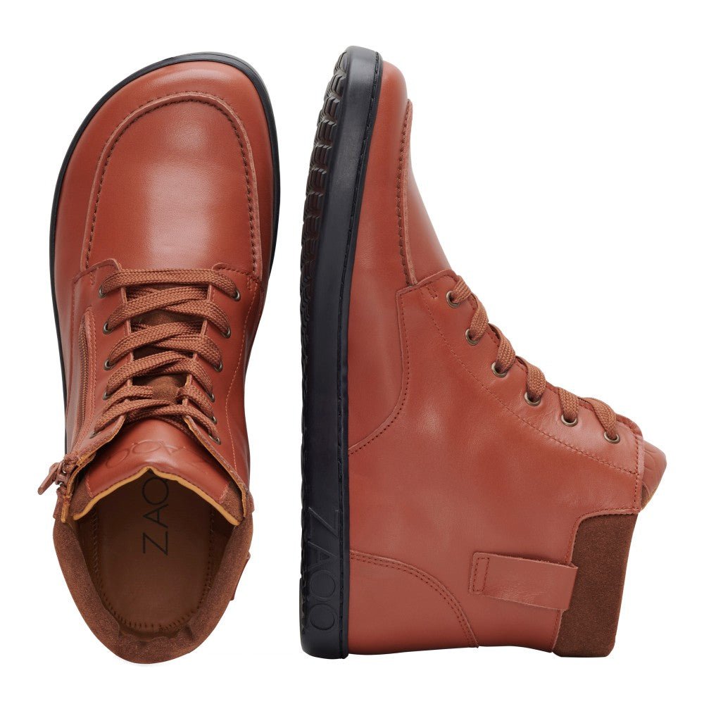 ROQA Cognac - ZAQQ Barfußschuhe