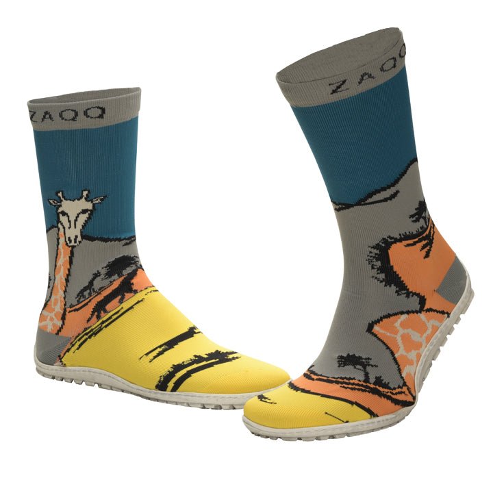 SOQQ Giraffe Yellow - ZAQQ Barfußschuhe