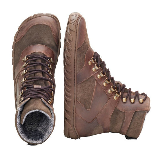 EXPLORER Brown Waterproof - ZAQQ Barfußschuhe