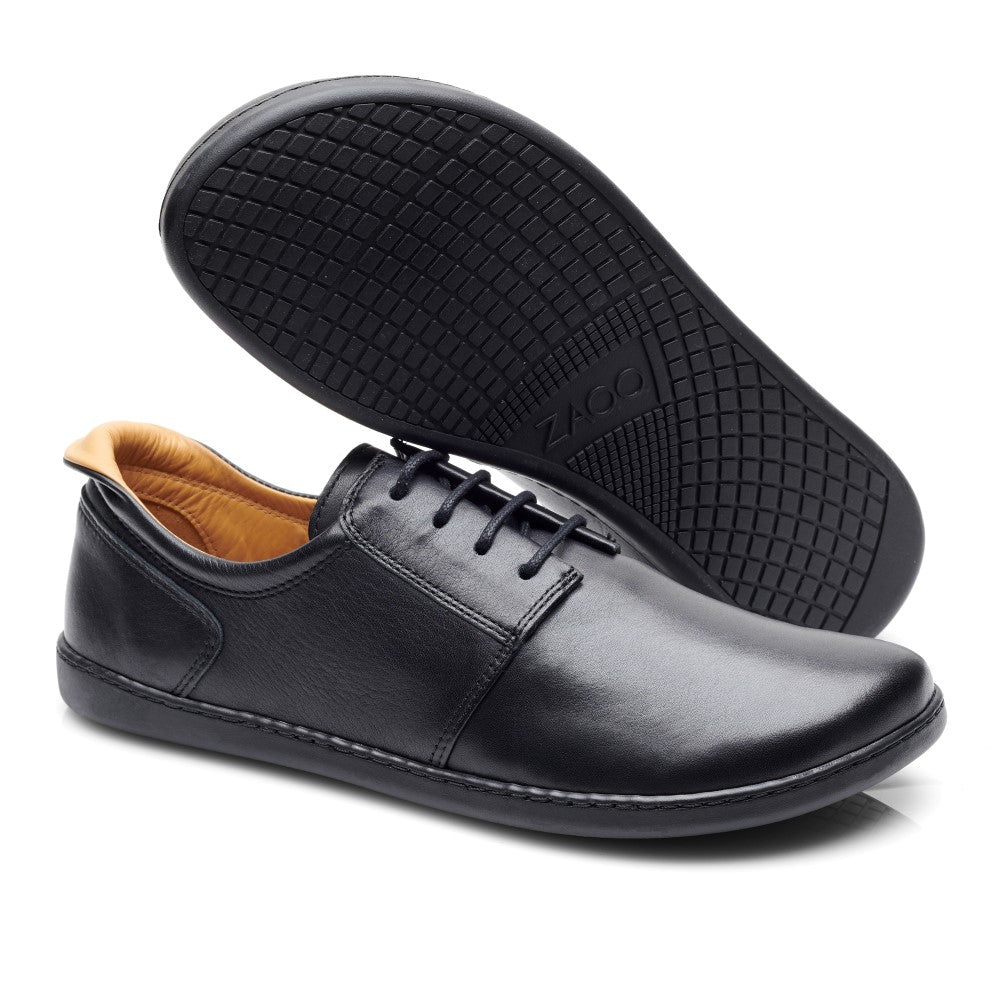 PIQUANT Nappa Black - ZAQQ Barfußschuhe