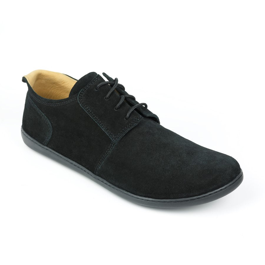 PIQUANT Velours Black - ZAQQ Barfußschuhe