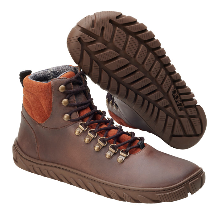 WALQ Brown Waterproof - ZAQQ Barfußschuhe