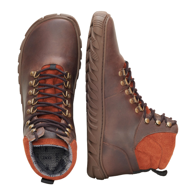 WALQ Brown Waterproof - ZAQQ Barfußschuhe