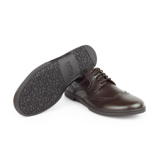 Briq brogue marrón oscuro