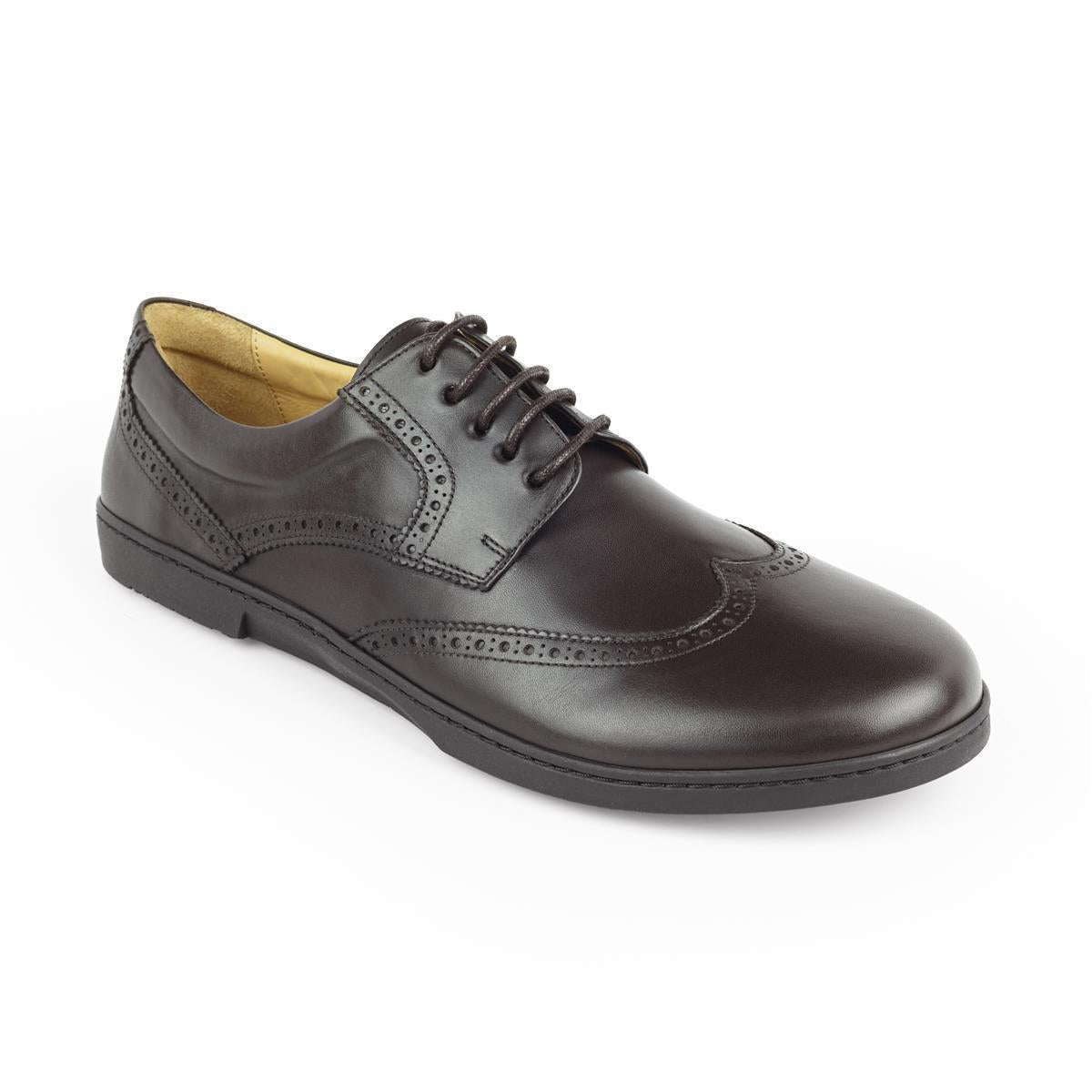 Briq brogue marrón oscuro