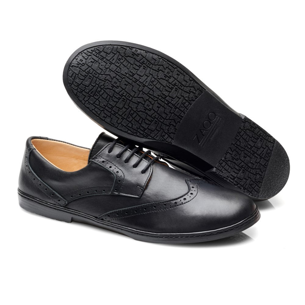 Briq Brogue Black impermeable