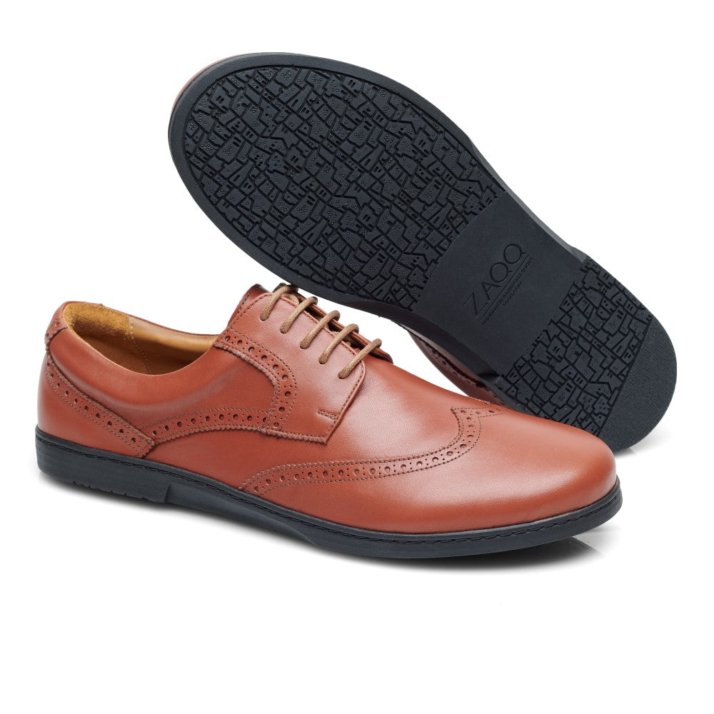 Briq brogue coñac