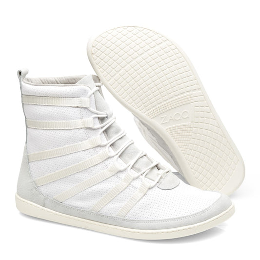 SPARQ High White - ZAQQ Barfußschuhe