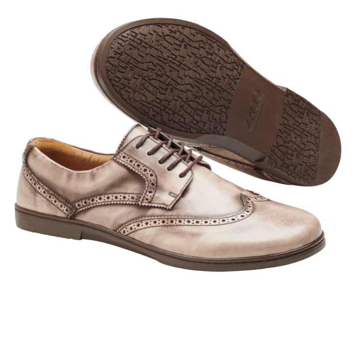 Briq brogue antiguo marrón