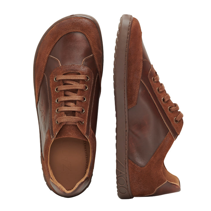 OQTAV Brown - ZAQQ Barfußschuhe