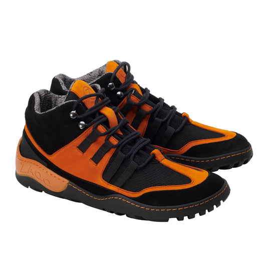 SQOUT Black Orange Waterproof - ZAQQ Barfußschuhe