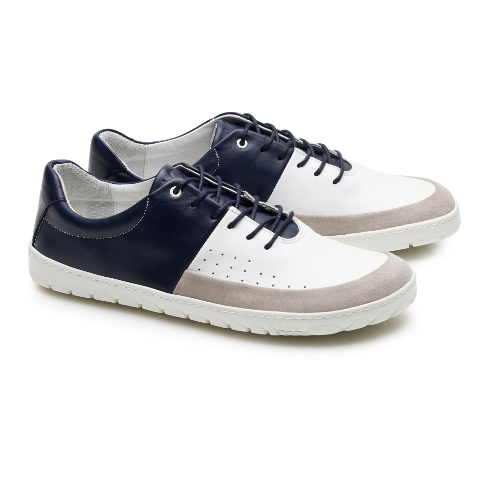 Your casual sneaker: QOOL Navy | ZAQQ Barefoot Shoes | Handmade ...